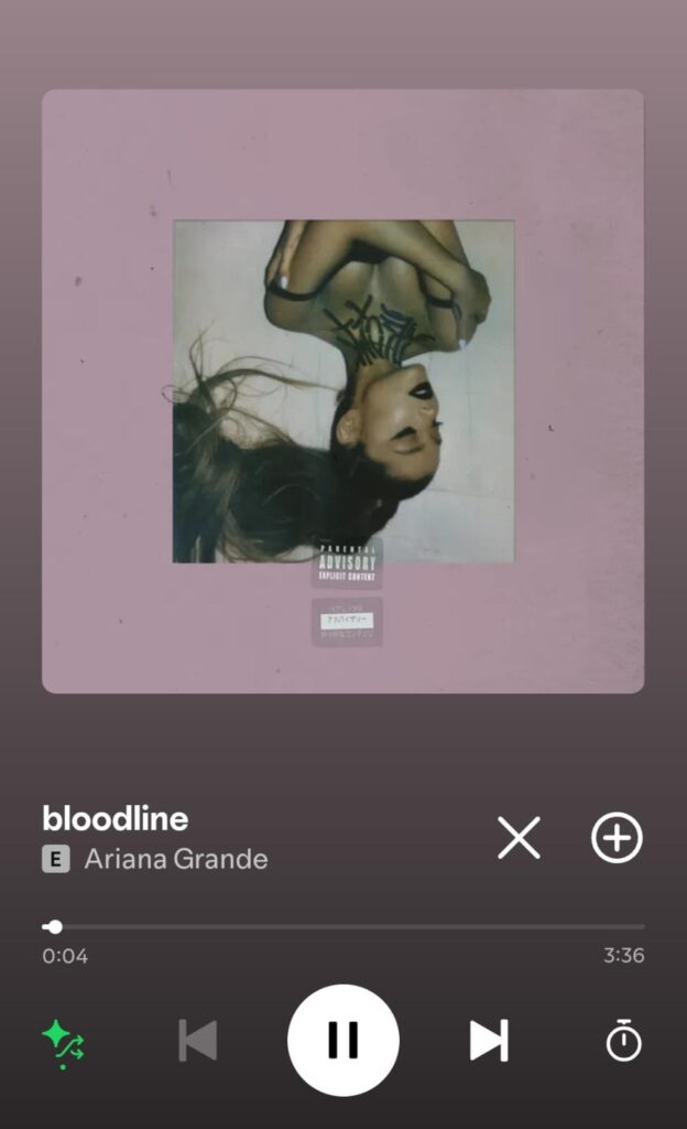 Lagu Bloodine Ariana Grande yang Viral di Tiktok