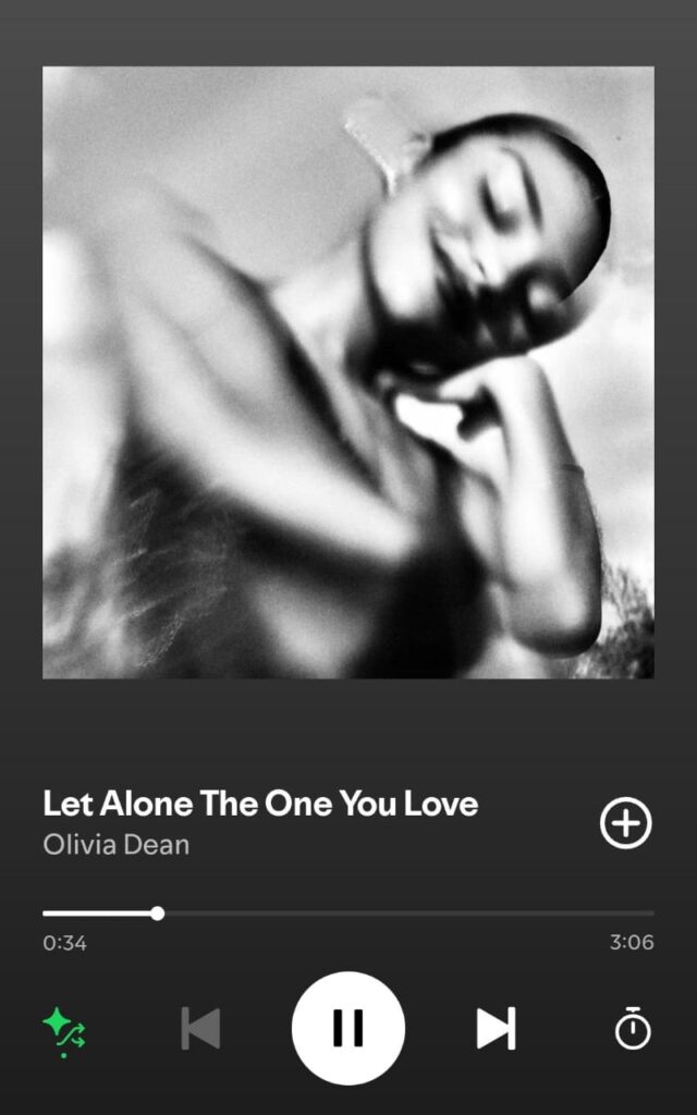 BacaTulisanku_Lagu Let Alone The One You Love Dari Olivia Dean
