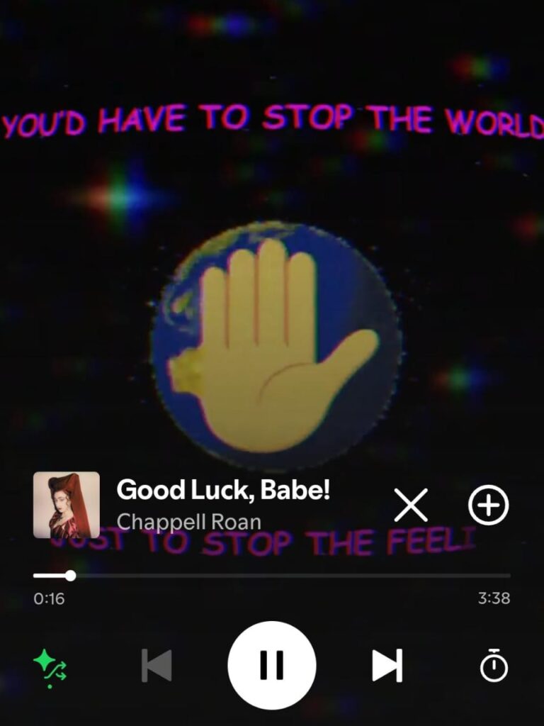 Lagu Good luck, babe dari Chappell Roan yang viral di spotify_bacatulisanku